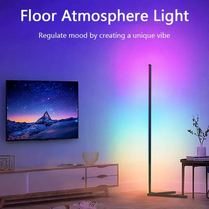 2 set Floor Lamp, Smart RGB LED Corner Lamp with App and Remote Control