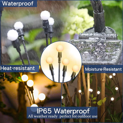 Solar Swaying Light, Sway by Wind, Solar Outdoor Lights,