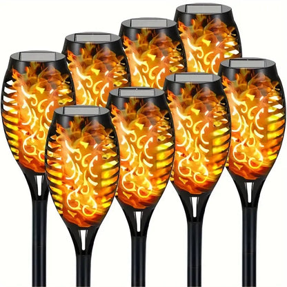 Solar Torch Outdoor lights, 8Pack