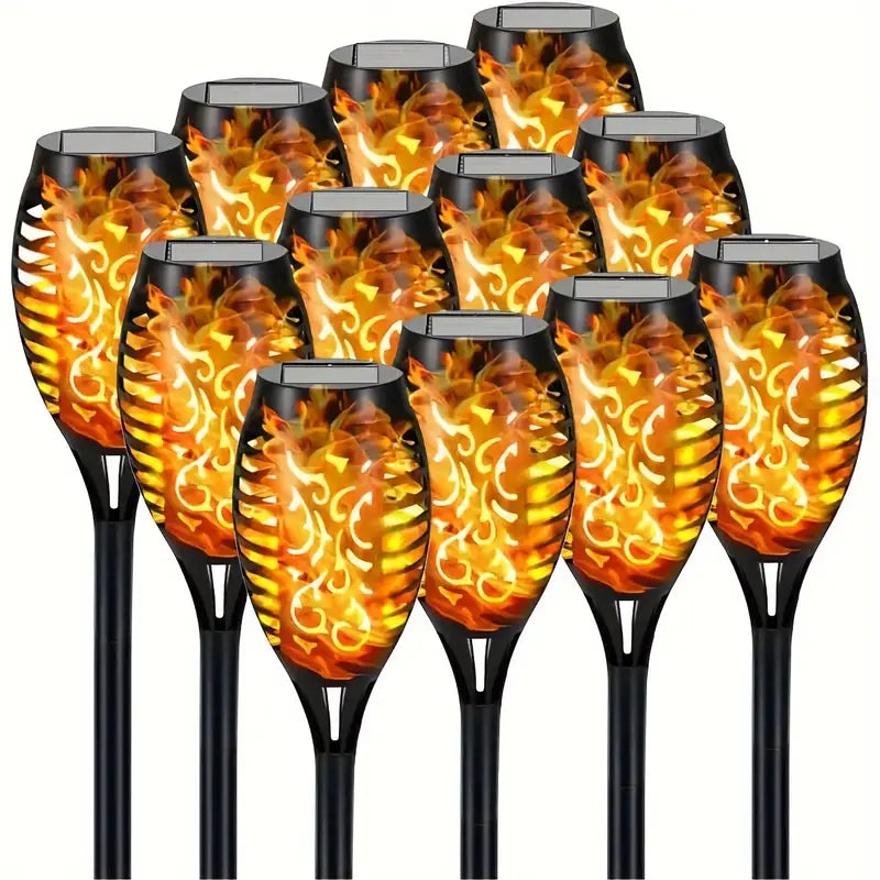 Solar Torch Outdoor lights, 8Pack