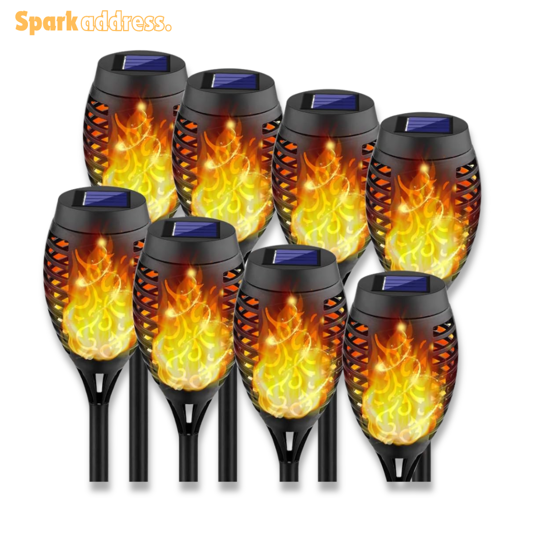 Solar Torch Outdoor lights, 8Pack