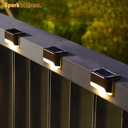 Waterproof Solar Deck Lights warm white 16pack